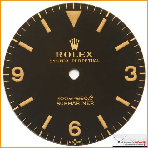 black rolex face print